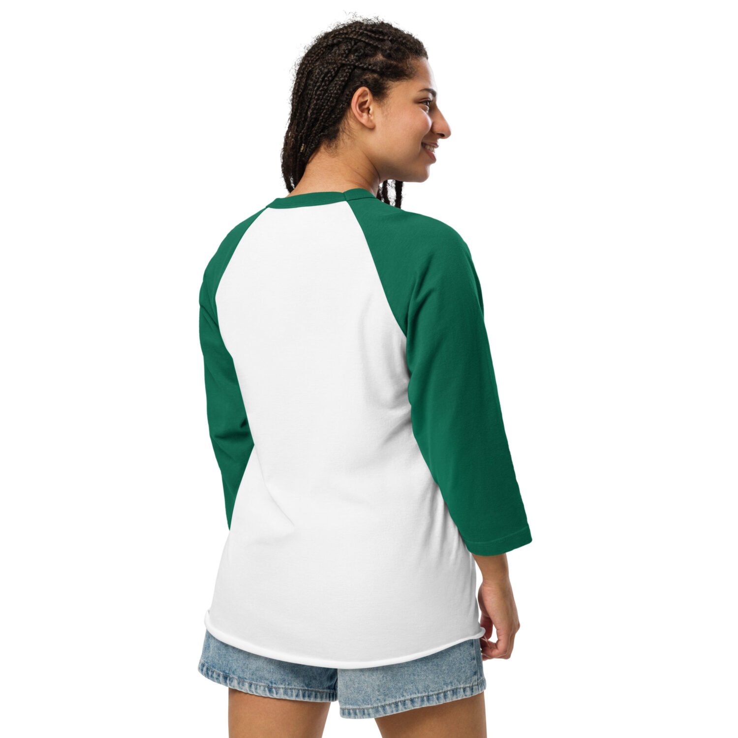 3/4 sleeve raglan shirt - Image 2