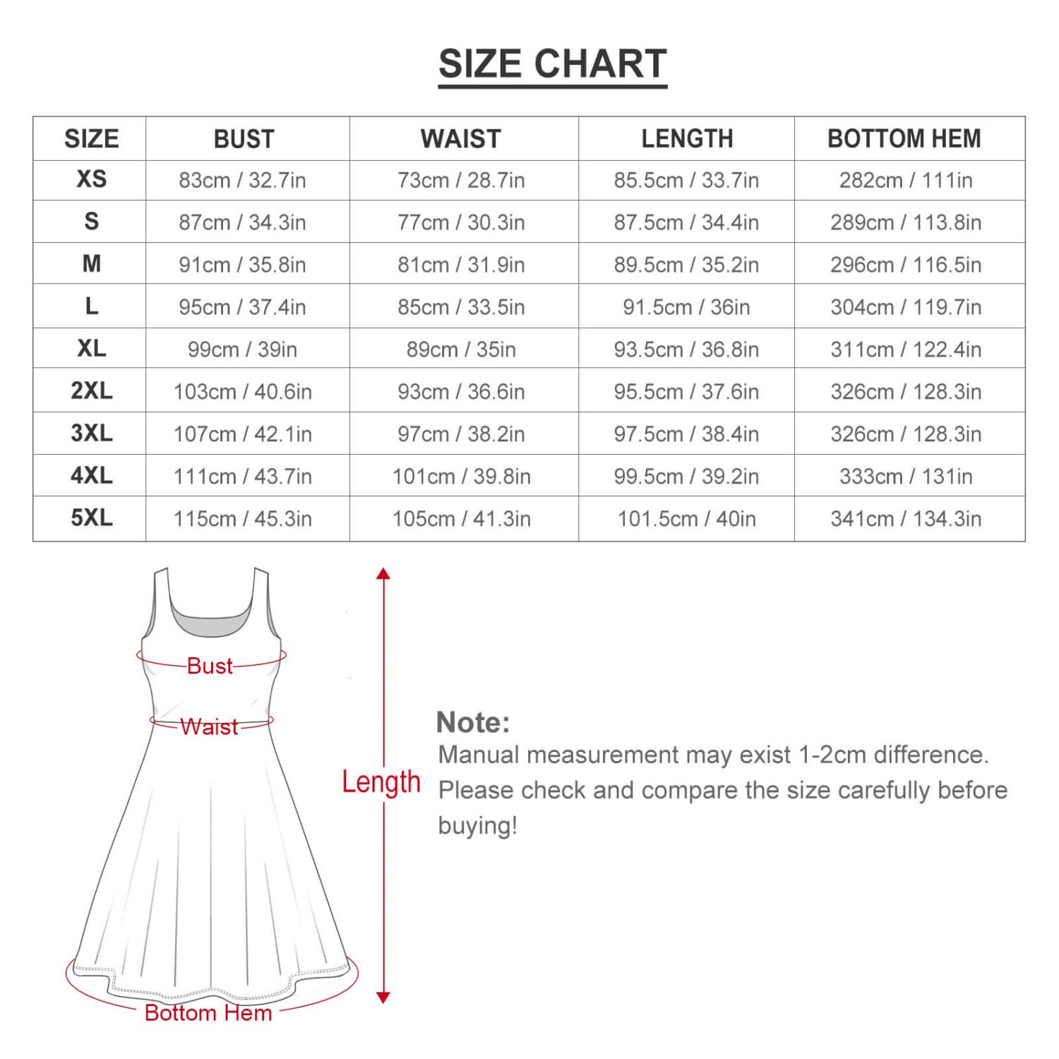 Round Neck Dress Sleeveless Skater Dress - Image 5