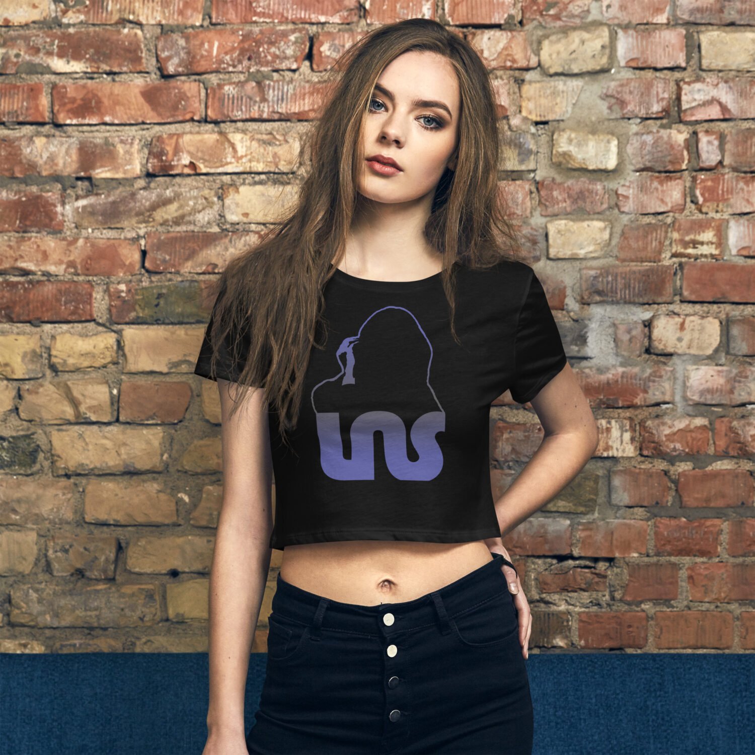 Women’s Crop T-Shirt TOP - Image 2