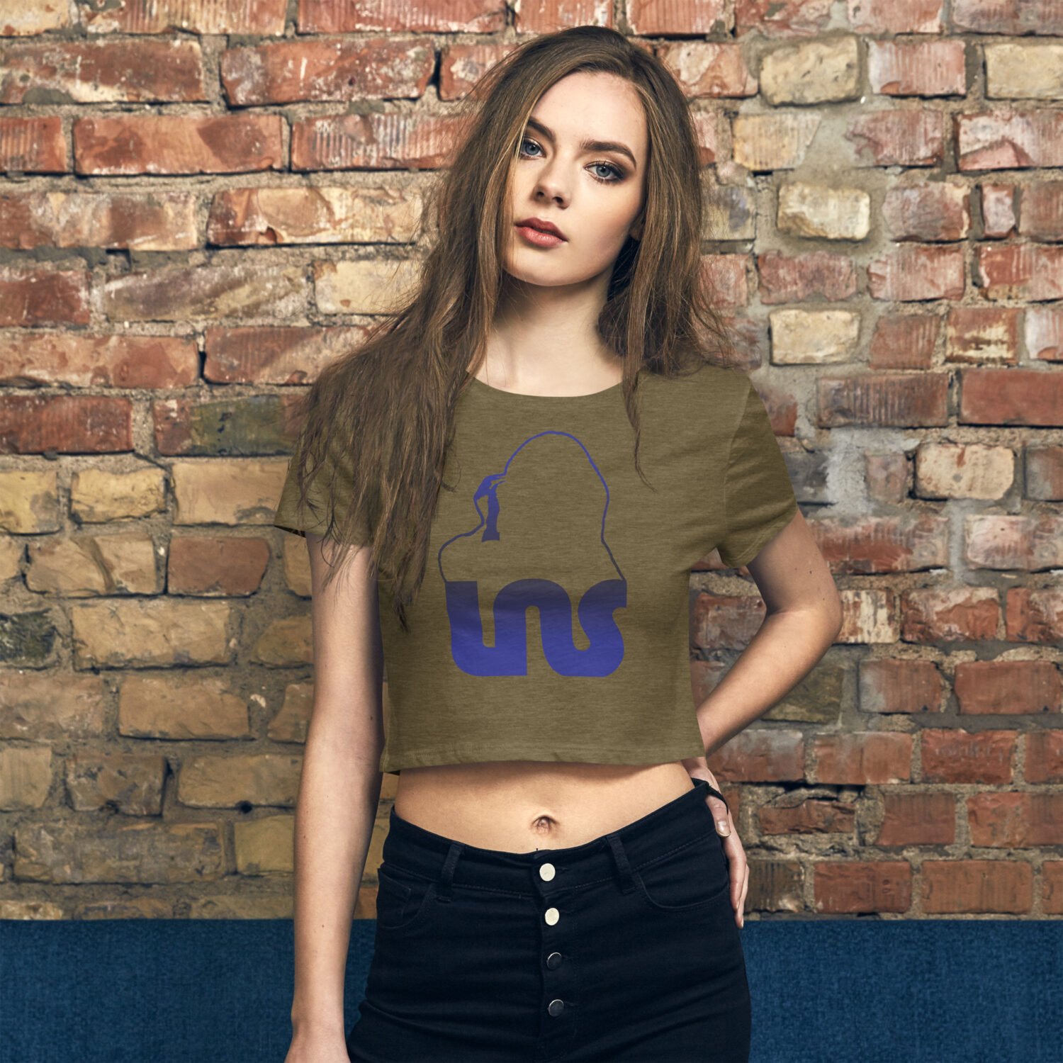 Women’s Crop T-Shirt TOP - Image 3