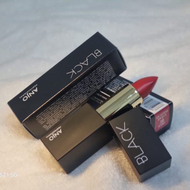 Black ANJO Professional Lipstick 💄 | K-Beauty