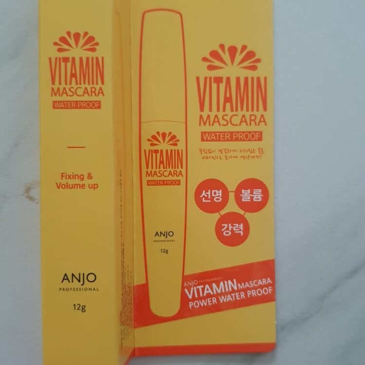 Anjo Professional Vitamin Mascara – Lash Care & Volume