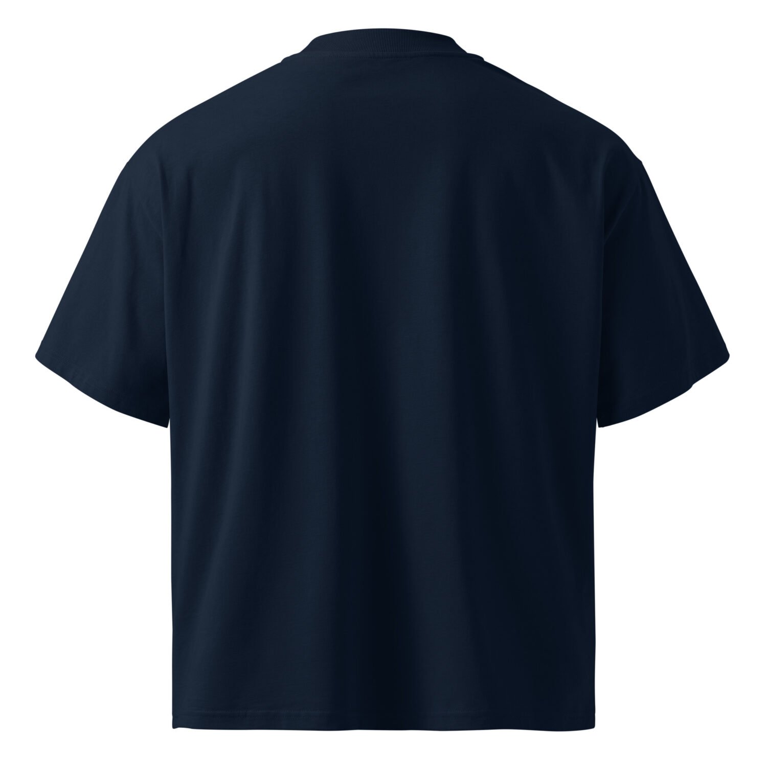 Unisex organic oversized high neck t-shirt - Image 5
