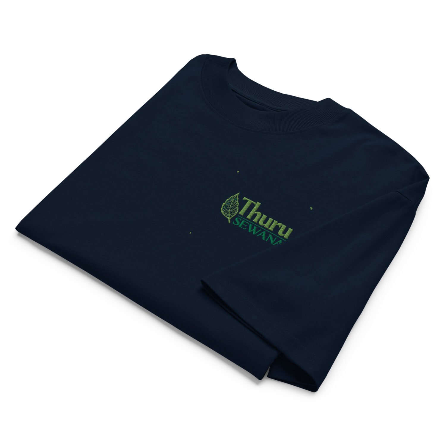Unisex organic oversized high neck t-shirt - Image 4