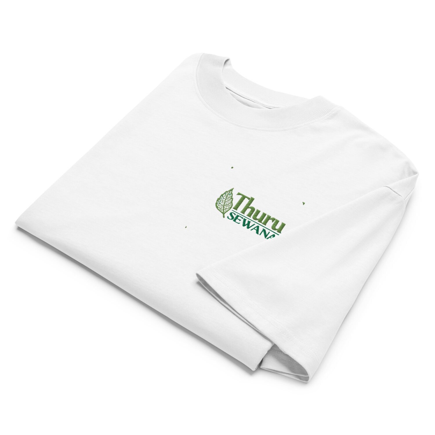 Unisex organic oversized high neck t-shirt - Image 3