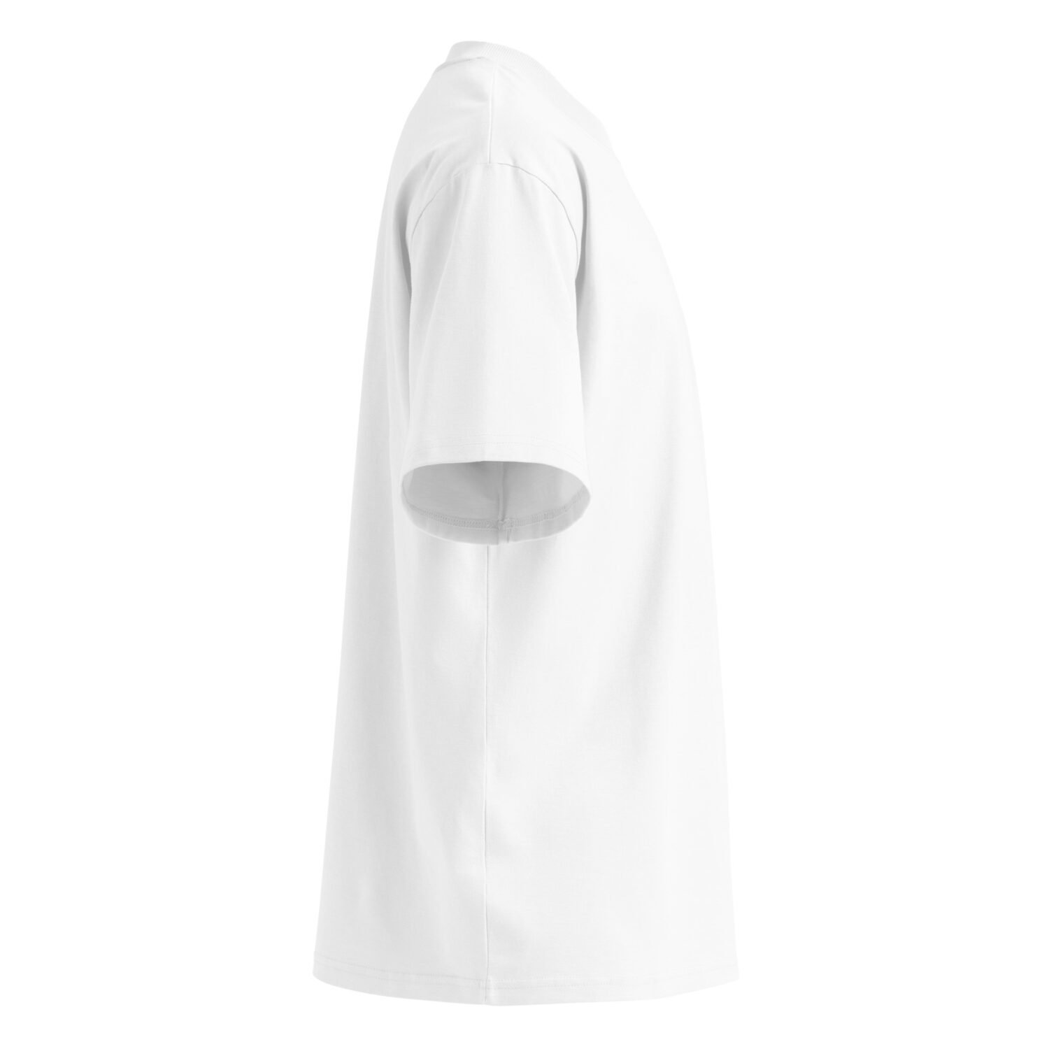 Unisex organic oversized high neck t-shirt - Image 10